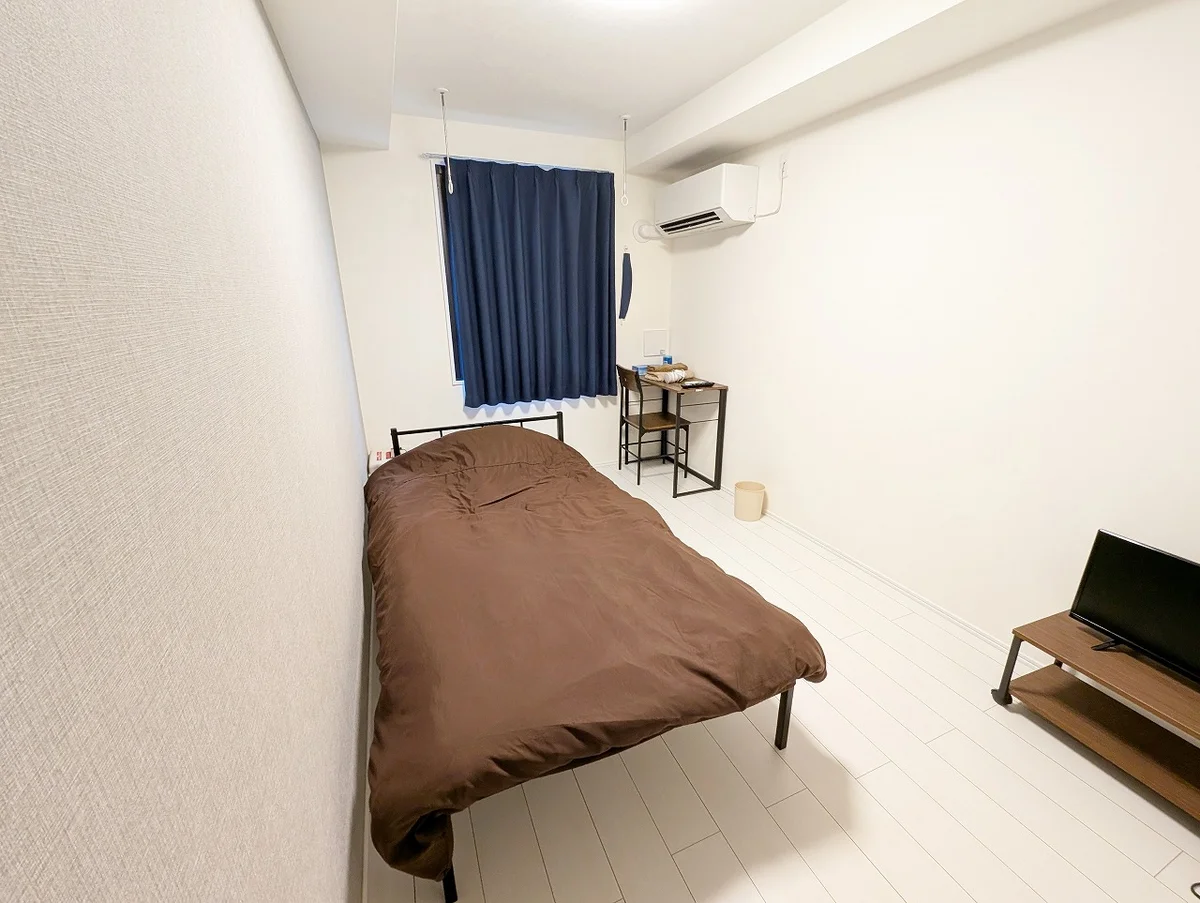 アクセントカラーのお洒落な室内