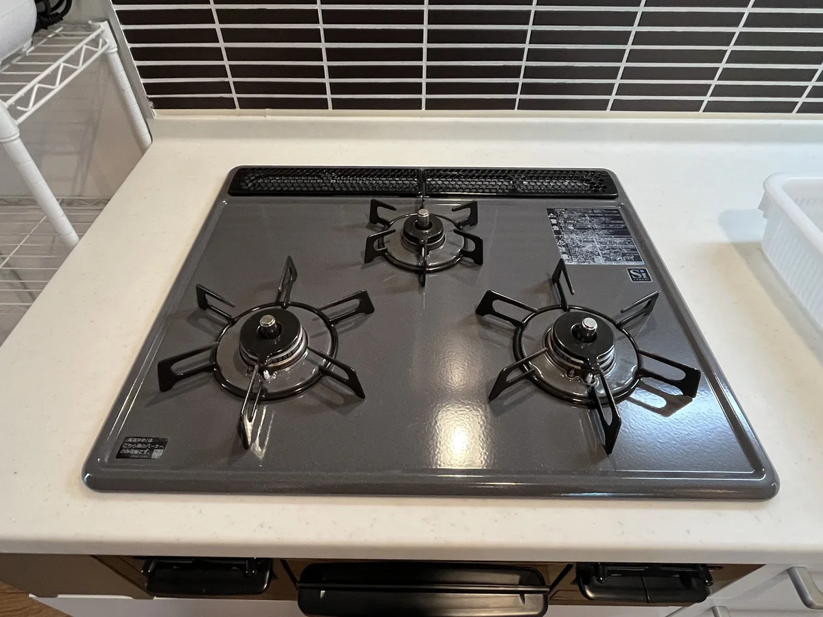 ３口ガスコンロ