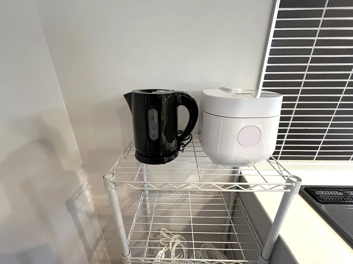 電気ケトル・炊飯器