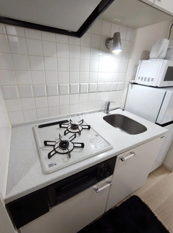 2口ガスコンロでお料理好きにも♪