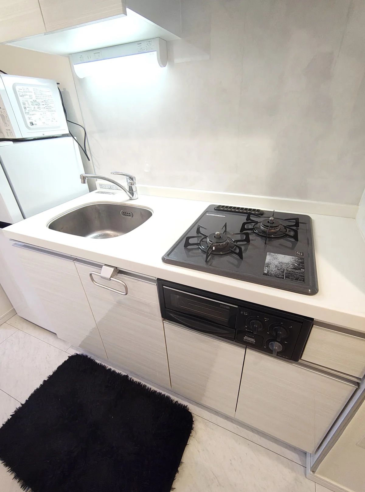 2口ガスコンロでお料理好きにも♪