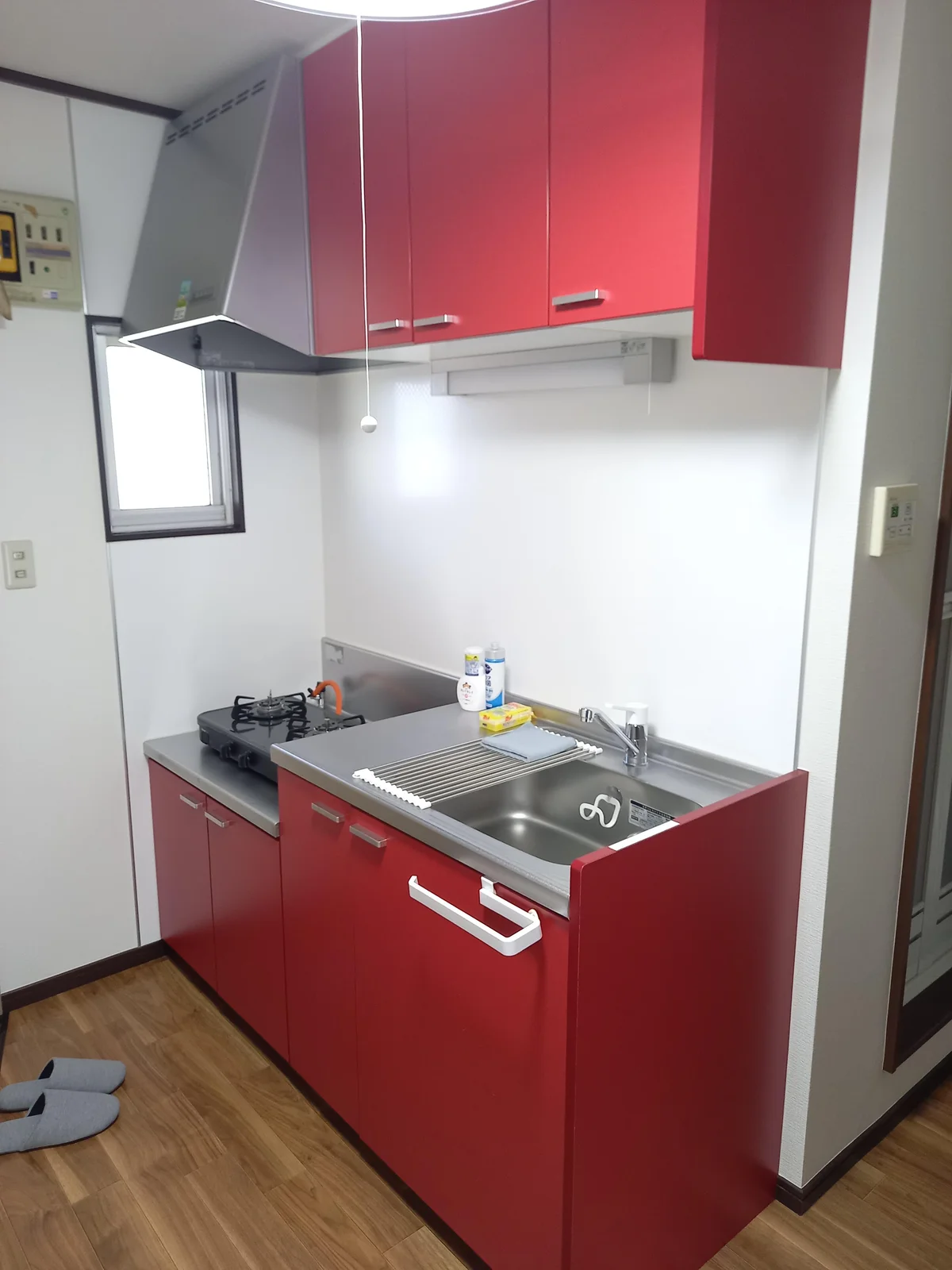 ガスコンロ付き