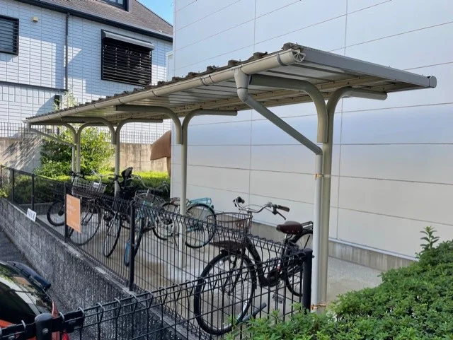 駐輪場です。