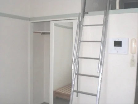 ロフトとあわせて収納スペースたっぷりです