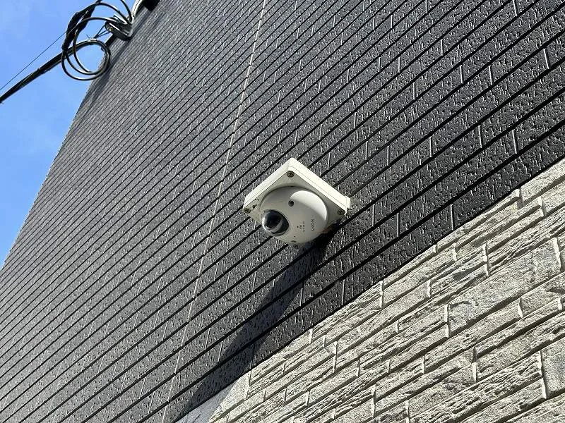 防犯カメラ付でセキュリティ面も安心です！