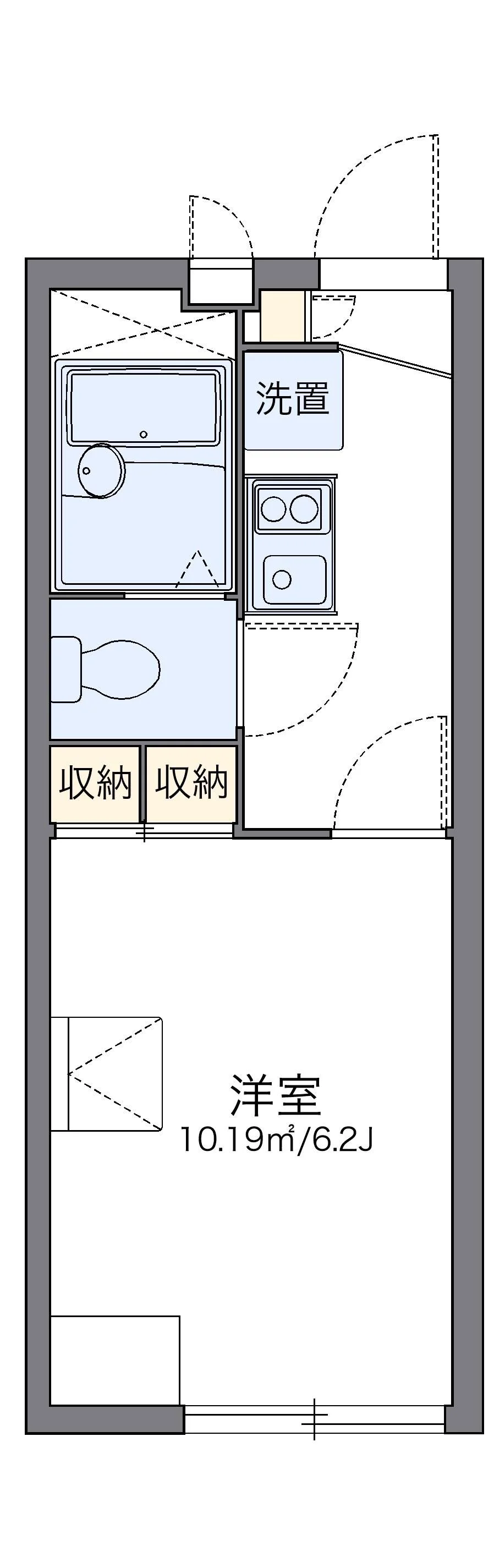 代表的な間取のため実際の間取とは異なる場合があります