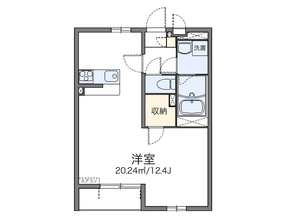 代表的な間取のため実際の間取とは異なる場合があります