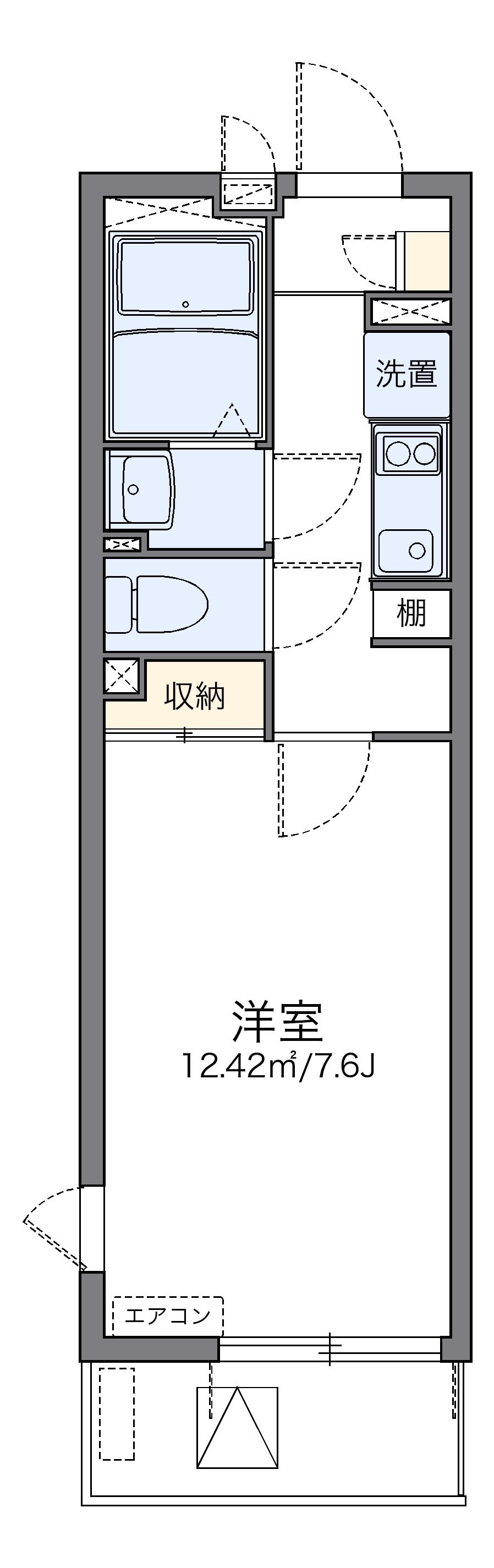 代表的な間取のため実際の間取とは異なる場合があります