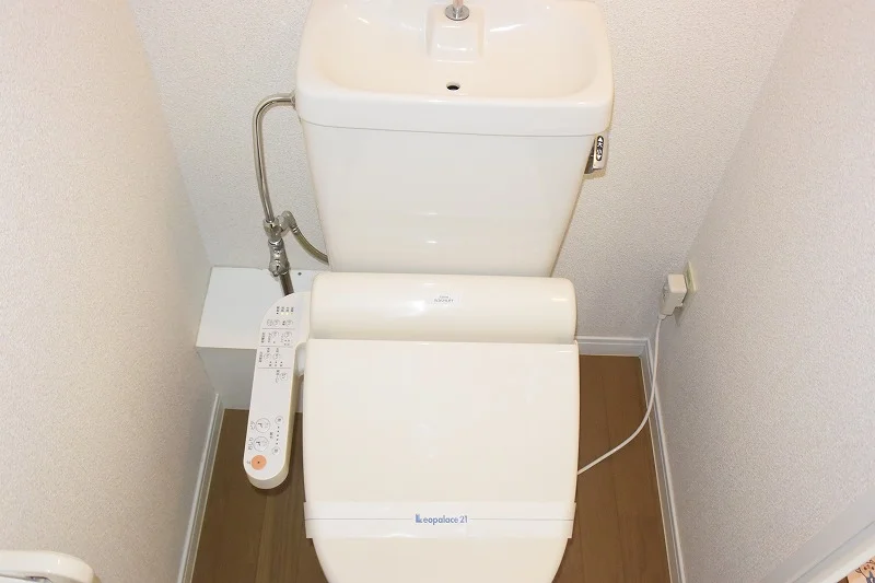 温水洗浄便座ですっきり♪