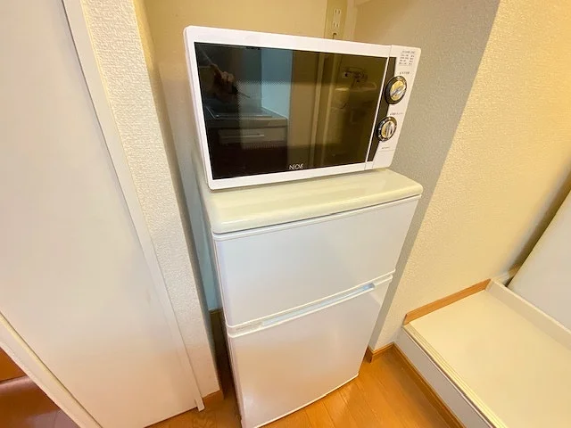 お部屋によって家電のメーカーが異なります