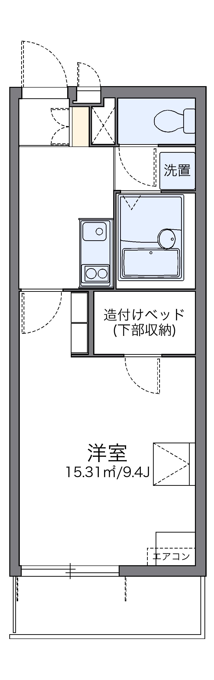 代表的な間取のため実際の間取とは異なる場合があります