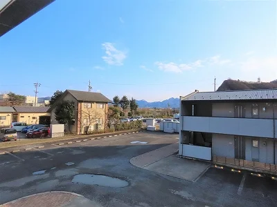 2階からのアングルです