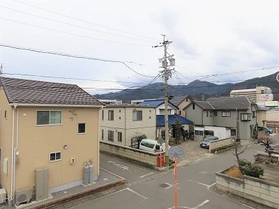 2階からのアングルです