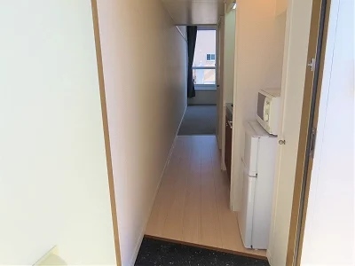 玄関からのアングルです