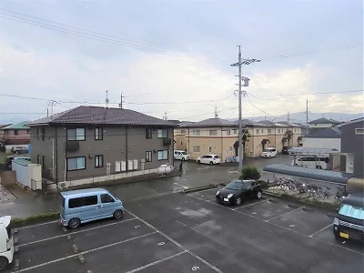 2階からのアングルです