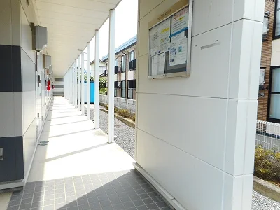 廊下側のアングルです