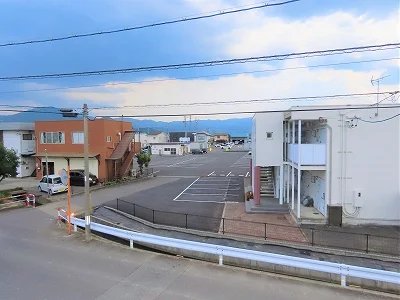 2階からのアングルです