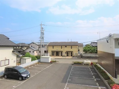 2階からのアングルです