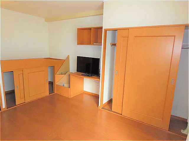 クローゼット、ベッド下収納あり