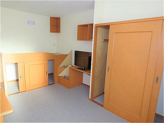 クローゼット、ベッド下収納あり