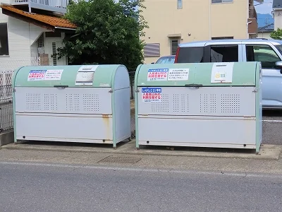 敷地内にゴミ庫が設置されておりゴミ捨てに便利です