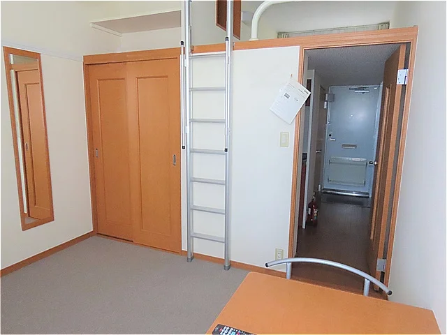 ロフト付きのお部屋です