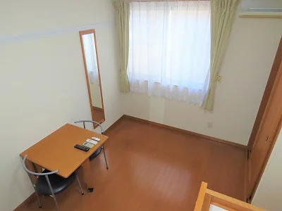 ベッド上からのアングルです