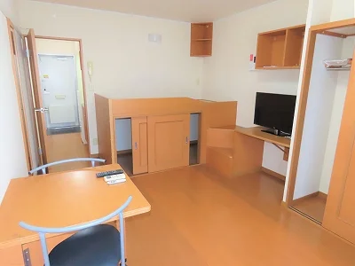 家具家電が備え付けのお部屋です