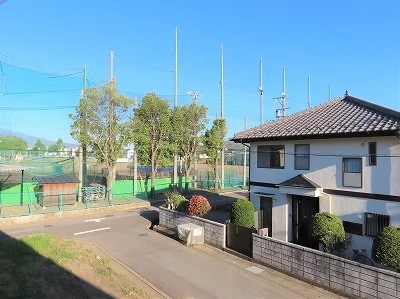 2階からのアングルです