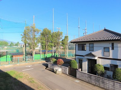 2階からのアングルです