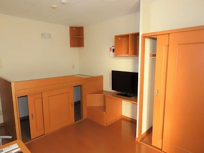 クローゼット、ベッド下収納あり