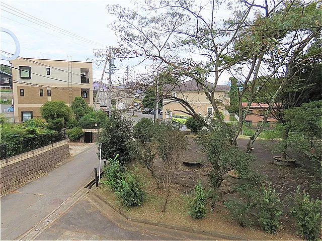 2階からのアングルです