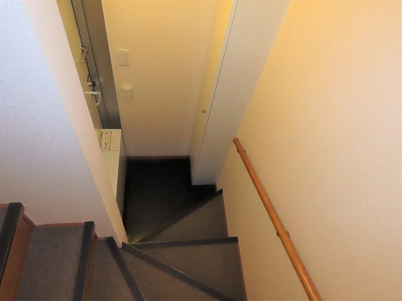 1階に玄関がある内階段のお部屋です