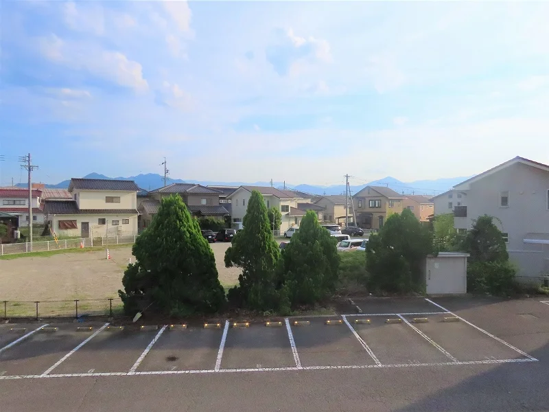 2階からのアングルです