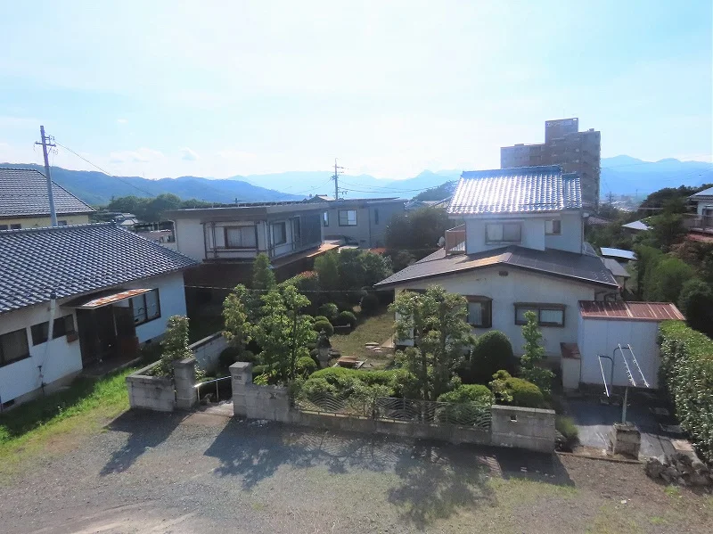 2階からのアングルです