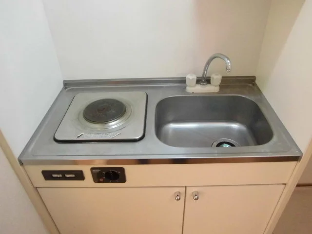 １口電気コンロです。
