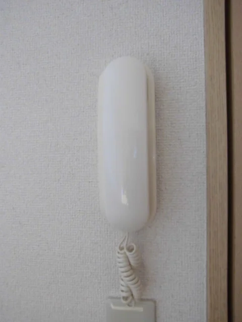 インターフォンつきです。