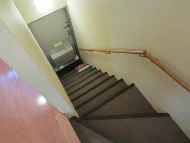自分専用の階段です。
