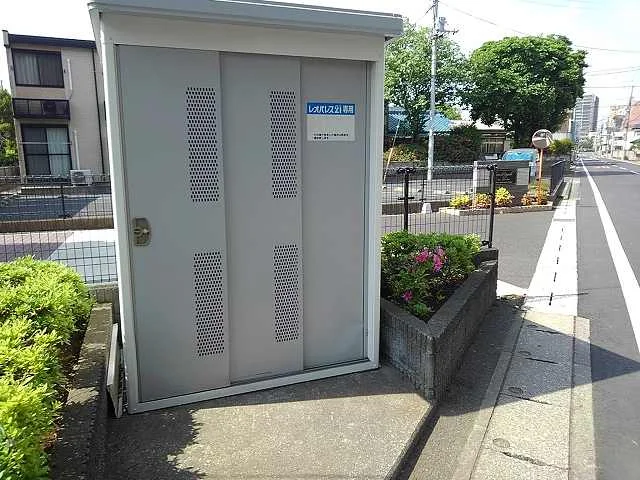 入居者様専用ゴミ庫です。