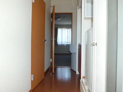 奥が居室です。