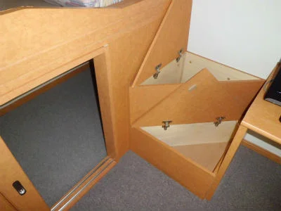 とにかく収納はたくさんあります。