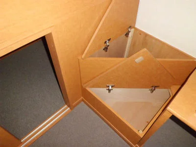 こんなところにも収納が・・・