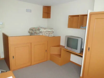 短期契約の場合のみ布団が付きます。