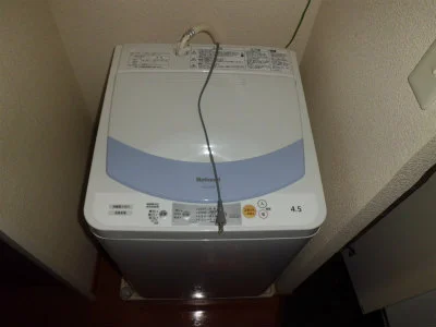 全自動洗濯機付。