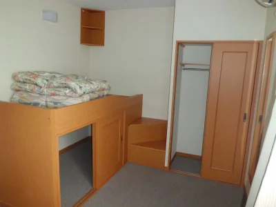 短期契約の場合、布団が付きます。