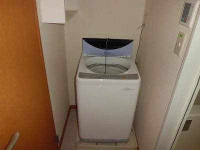 全自動洗濯機付。