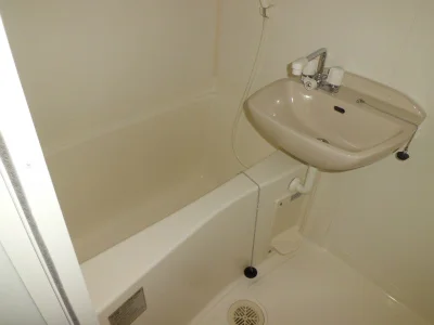 洗面台付バスルーム