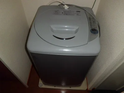 全自動洗濯機付。