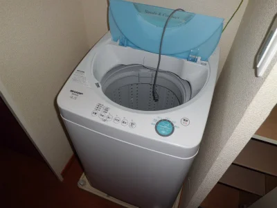 全自動洗濯機。