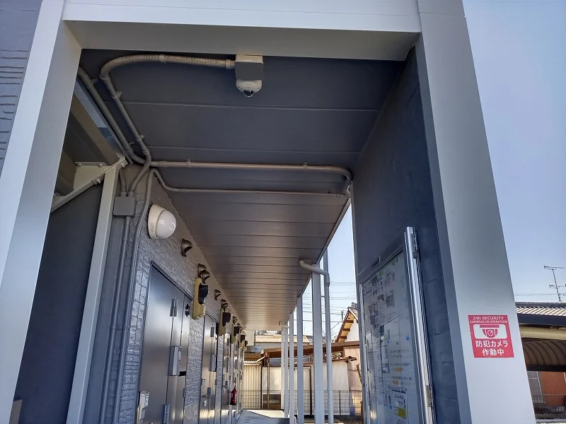 防犯カメラ設置